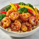 Honey Garlic Shrimp Bowl - Easy 20-Minute Healthy Dinner