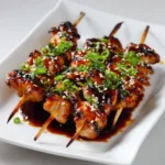 Chicken Yakitori Skewers - Easy Japanese Grilled Chicken Recipe