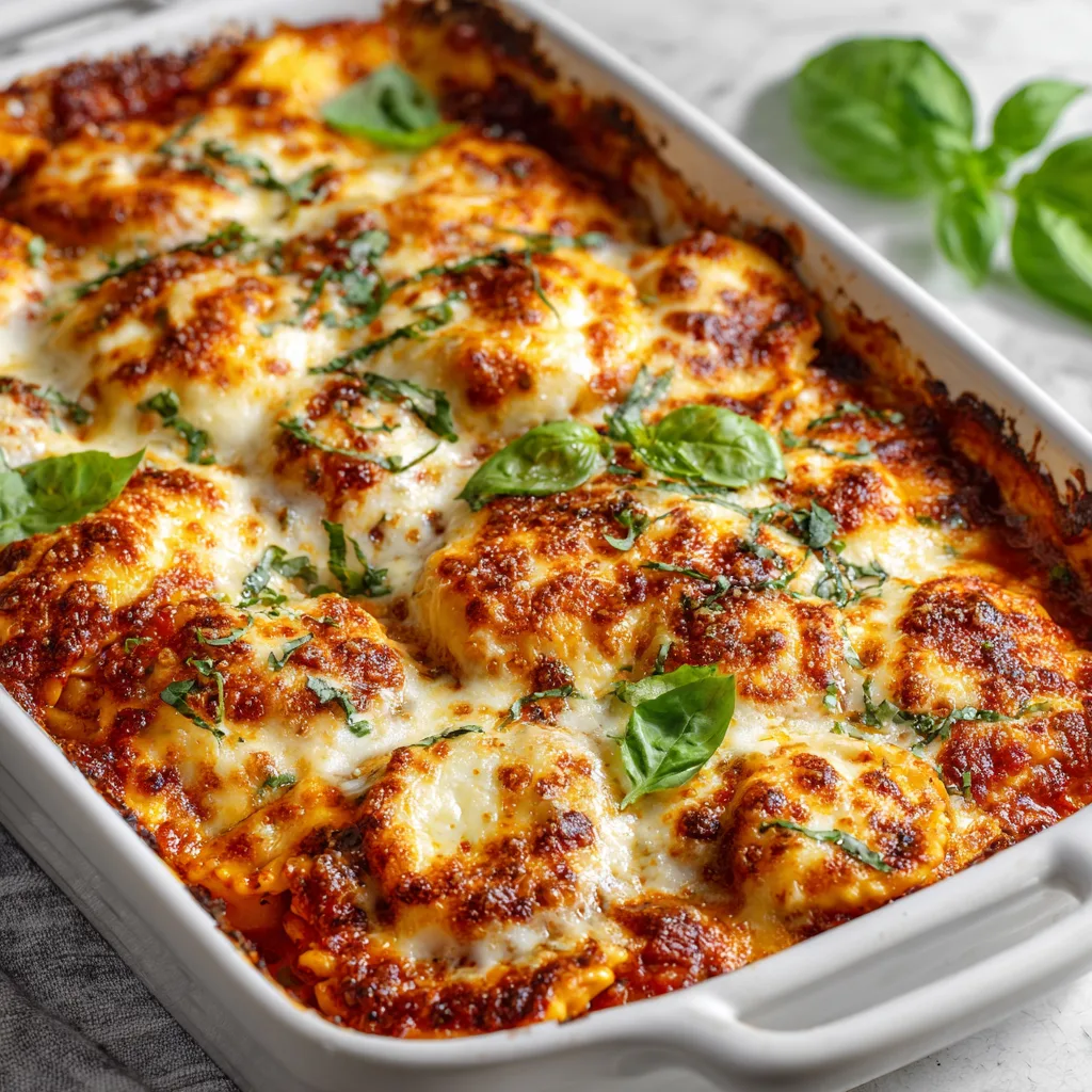 Cheesy Baked Ravioli Casserole – Ultimate Comfort Food