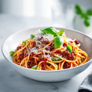 One Pot Spaghetti with Meat Sauce – Classic Easy Dinner