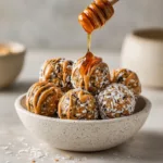 Peanut Butter Coconut Protein Balls (Tropical Healthy Snack)