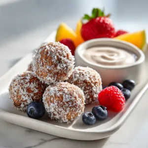 Peanut Butter Protein Balls with Almonds - Nutty High Protein Snack